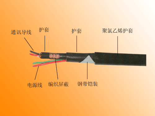 VV22电缆构造示意图